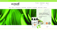 Desktop Screenshot of ecowell.net